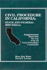 Supplement to Civil Procedure in California State and Federal cover image