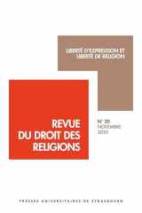 Revue du droit des religions n° 20/2025: Liberté d’expression et liberté de religion cover image