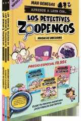 Pack Aprende a leer con... ¡Los Detectives Zoopencos! 4, 5 y 6: En letra MAYÚSCU: En letra MAYÚSCULA para aprender a leer (libros para niños a partir de 5 años). Elige tu propia historia cover image