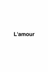 L'amour cover image