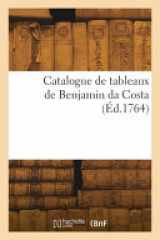 Catalogue de tableaux de Benjamin da Costa cover image