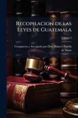 Recopilacion de Las Leyes de Guatemala cover image