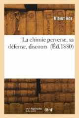 La chimie perverse, sa défense, discours cover image