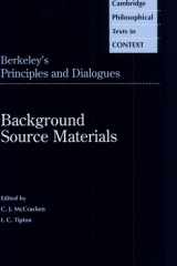 Berkeley's Principles and Dialogues Background Source Materials cover image