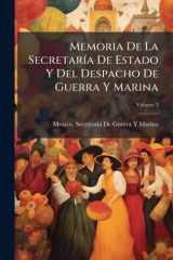 Memoria De La SecretarÃ-a De Estado Y Del Despacho De Guerra Y Marina cover image