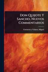 Don Quijote Y Sancho, Nuevos Commentarios cover image