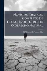 NovÃ-simo Tratado Completo De FilosofÃ-a Del Derecho Ã" Derecho Natural cover image