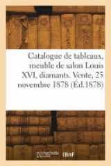 Catalogue de tableaux anciens et modernes, meuble de salon du temps cover image