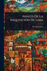 Anales De La InquisiciÃ3n De Lima cover image