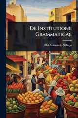 De Institutione Grammaticae cover image