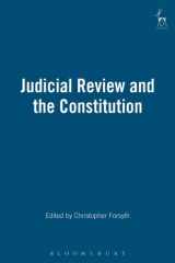Judicial Review and the Constitution cover image