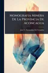 Monografia Minera De La Provincia De Aconcagua cover image