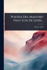 PoesÃ-as Del Maestro Fray Luis De LeÃ3n... cover image