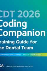 CDT 2026 Coding Companion Training Guide for the Dental Team cover image
