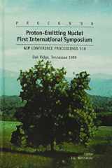 Proton-Emitting Nuclei PROCON '99 - First International Symposium, Oak Ridge, TN 7-9 October 1999 cover image