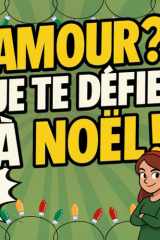 Amour? Je te défie à Noël!: Le Calendrier de l’Avent des Duels de Couple pour Jouer et Rire Ensemble cover image
