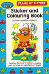 Frame My Picture Sticker & Colouring Bok cover image