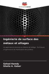 Ingénierie de surface des métaux et alliages cover image