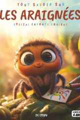 Tout savoir sur les Araignées – Spécial enfants curieux: Tisseuses extraordinaires – Toiles, chasse, superpouvoirs, quiz interactif & coloriages éducatifs cover image
