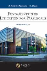 Fundamentals of Litigation for Paralegals cover image