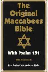 Original Maccabees Bible-OE With Psalm 151 cover image