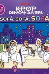 KPop Demon Hunters - ¡Sofá, sofá, sofá!: Libro oficial para colorear cover image