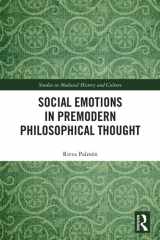 Social Emotions in Premodern Philosophical Thought cover image
