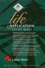 Life Application Study Bible-Nlt-Large Print cover image