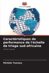 Caractéristiques de performance de l'échelle de triage sud-africaine cover image
