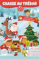 Jeu de Piste des Lutins Farceurs (7 à 10 ans) | Livre-jeu à découper pour un goûter de Noël ou une activité en Famille: Chasse au Trésor de Noël Clé en Main ! cover image