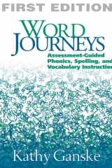 Word Journeys, First Edition Assessment-Guided Phonics, Spelling, and Vocabulary Instruction cover image