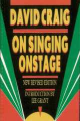 On Singing Onstage cover image
