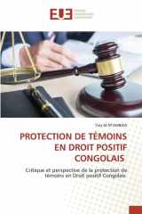 Protection de Témoins En Droit Positif Congolais cover image