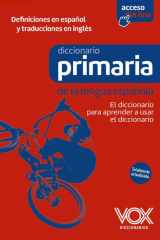 Diccionario de Primaria de la lengua española: El diccionario para aprender a usar el diccionario cover image