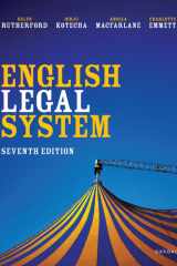 English Legal System cover image