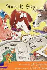 Rigby Sails Fluent Student Reader Animals Say... cover image