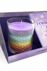 Illuminer mes 7 chakras grâce à la magie des bougies - Coffret avec 1 bougie cover image