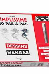 Simplissime 20 pas-à-pas Dessins Mangas - Avec 1 livre, 1 crayon HB, 1 feutre fin, 1 gomme, 1 pochoir et 1 bloc à dessin cover image