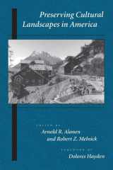 Preserving Cultural Landscapes in America (Center Books on Contemporary Landscape Design) cover image