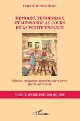 Mémoire, témoignage et mensonge au cours de la petite enfance cover image