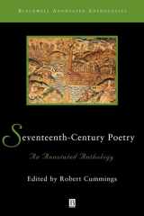Seventeenth-Century Poetry An Annotated Anthology cover image