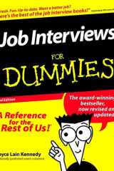 Job Interviews For Dummies cover image