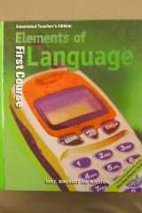 Ate Elements of Language 2001 G 7 cover image