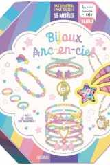 Bijoux arc-en-ciel - Coffret avec tout le matériel pour réaliser 15 modèles cover image
