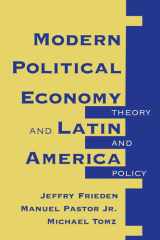 Modern Political Economy And Latin America Theory And Policy cover image