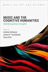 Music and the Cognitive Humanities cover image