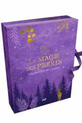 La magie des pierres. Calendrier de l'Avent - Coffret avec 22 pierres et 2 cadeaux surprises pour attendre Noël cover image