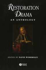 Restoration Drama An Anthology cover image