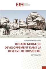 Regard Mitige de Developpement Dans La Reserve de Biosphere (French Edition) cover image