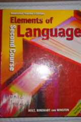 Ate Elements of Language 2001 G 8 cover image